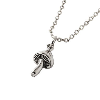 Magic Mushroom Silver Charm