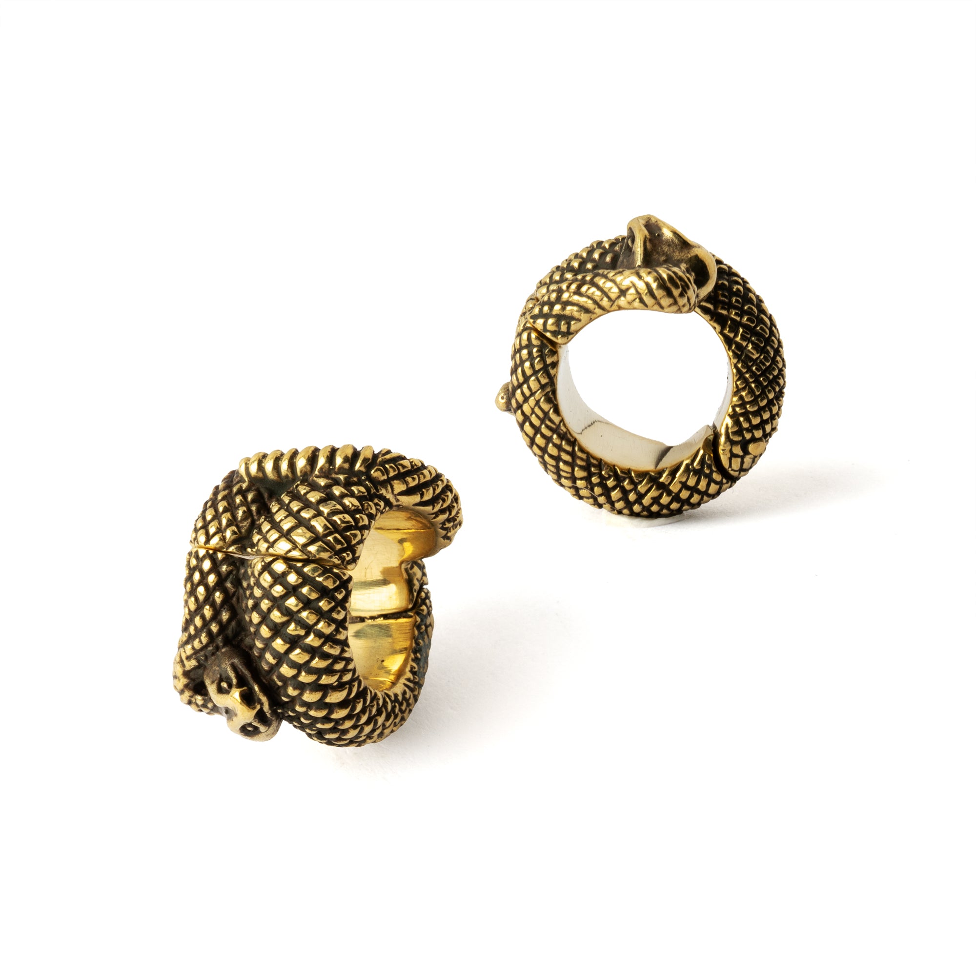 Grande bague clicker en argent Rebirth