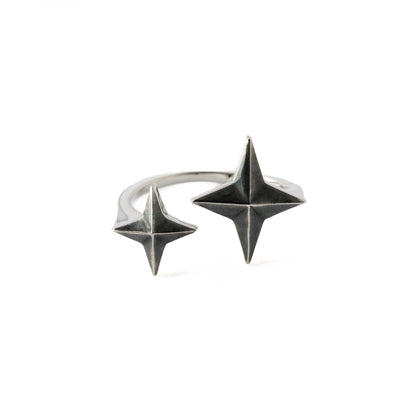 North Star Silver Ring frontal view