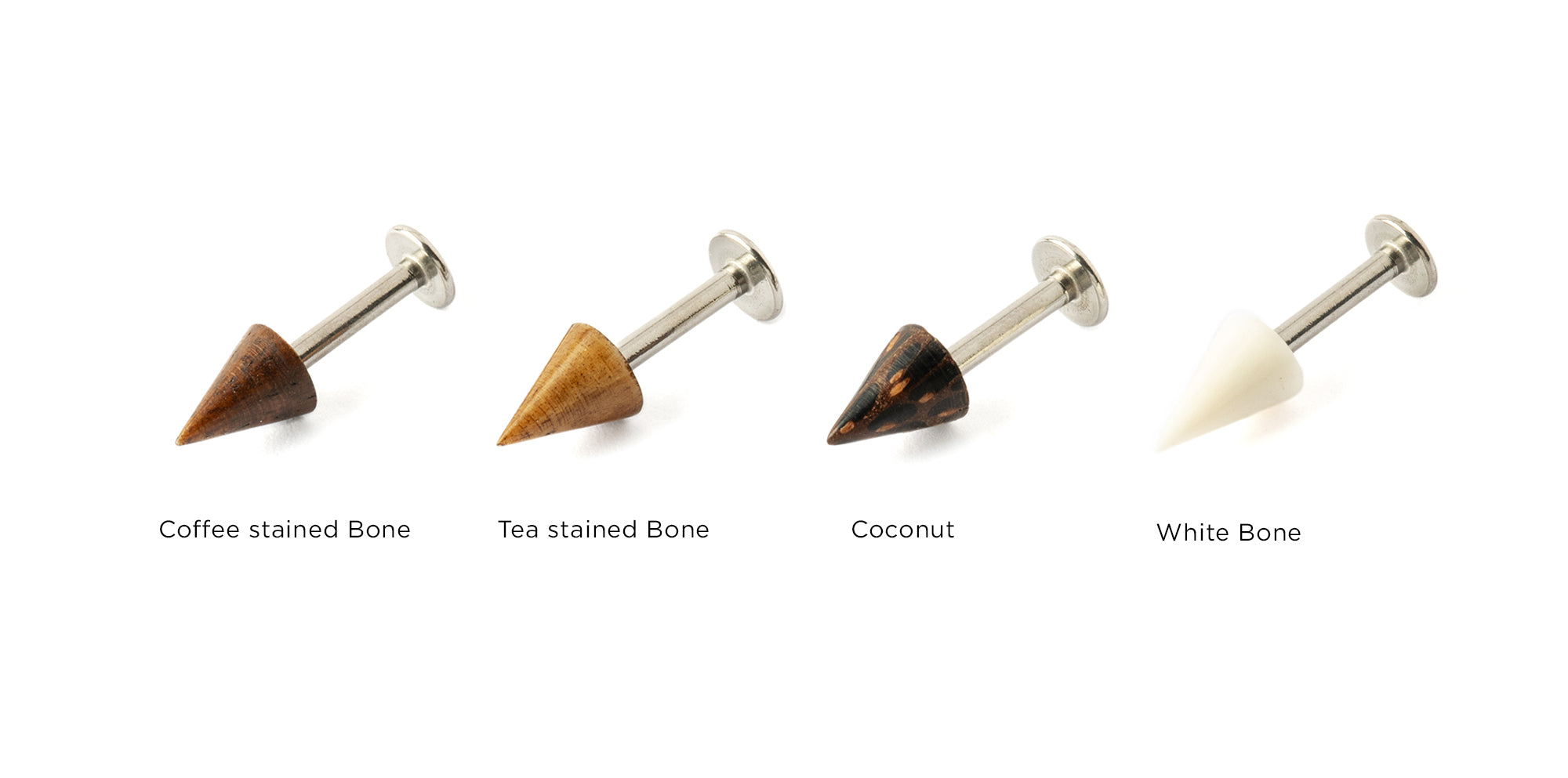 Organic Spike Labrets side view