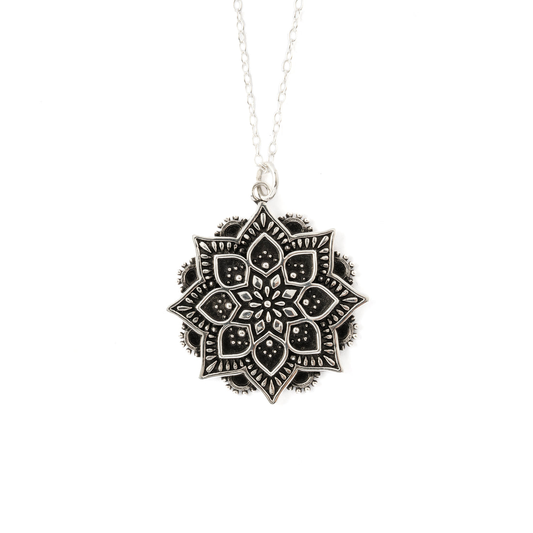 Padma Mandala Necklace frontal view