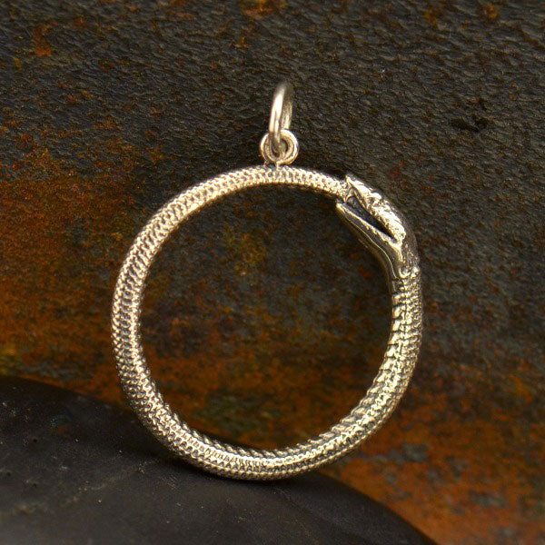 Silver Ouroboros Pendant