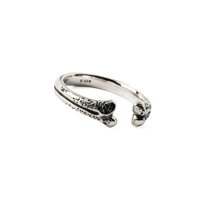 Silver Bone Ring