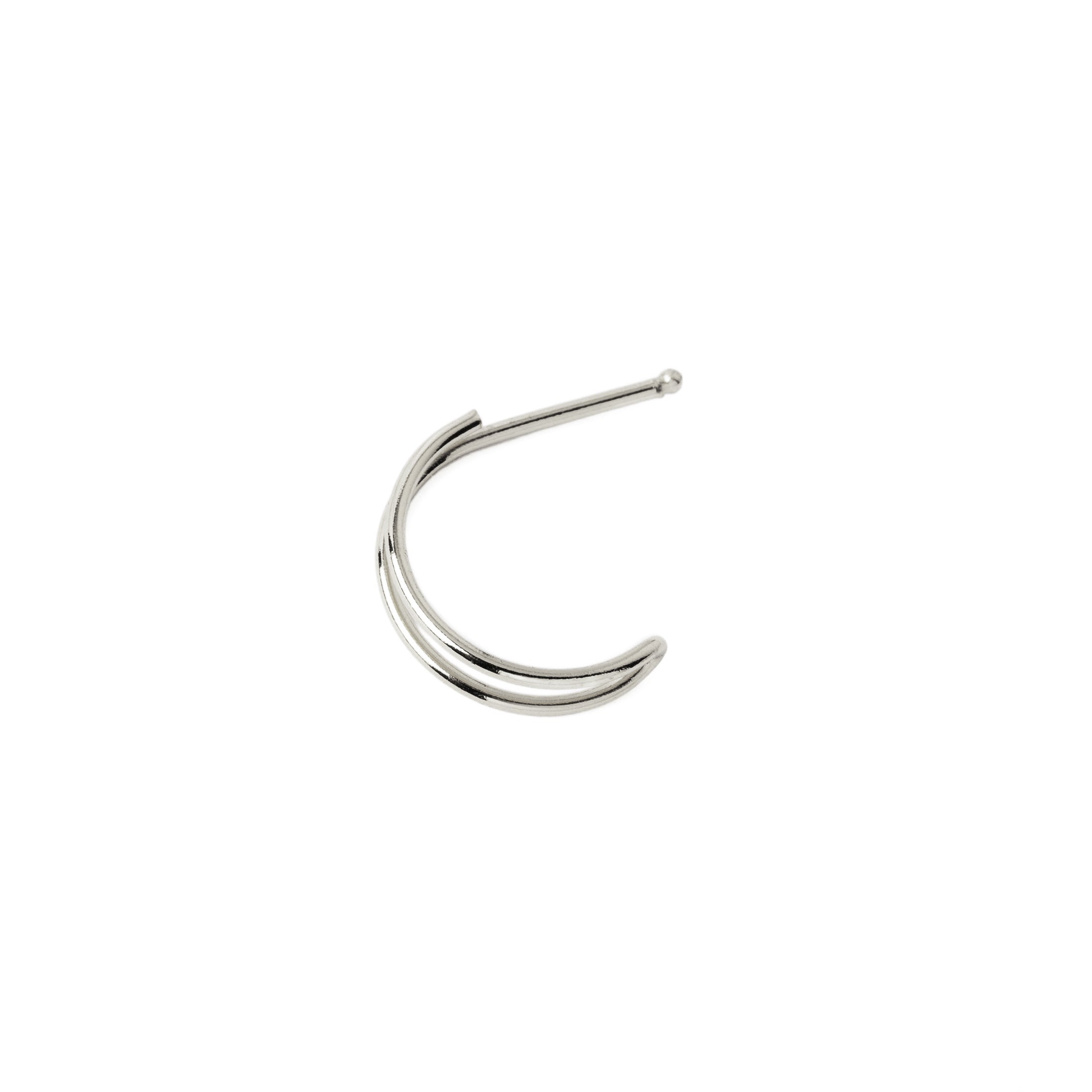 Straight post hot sale nose ring