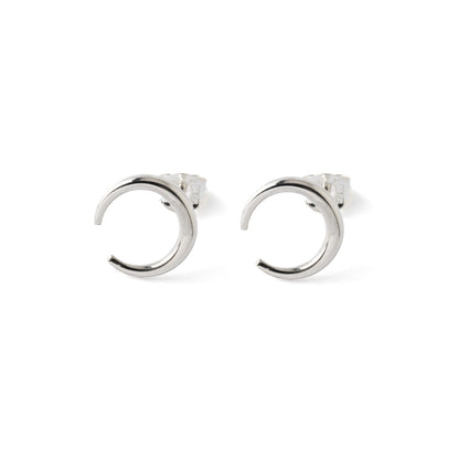 Silver Moon Studs frontal view