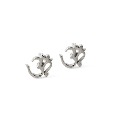 Om Ear Studs