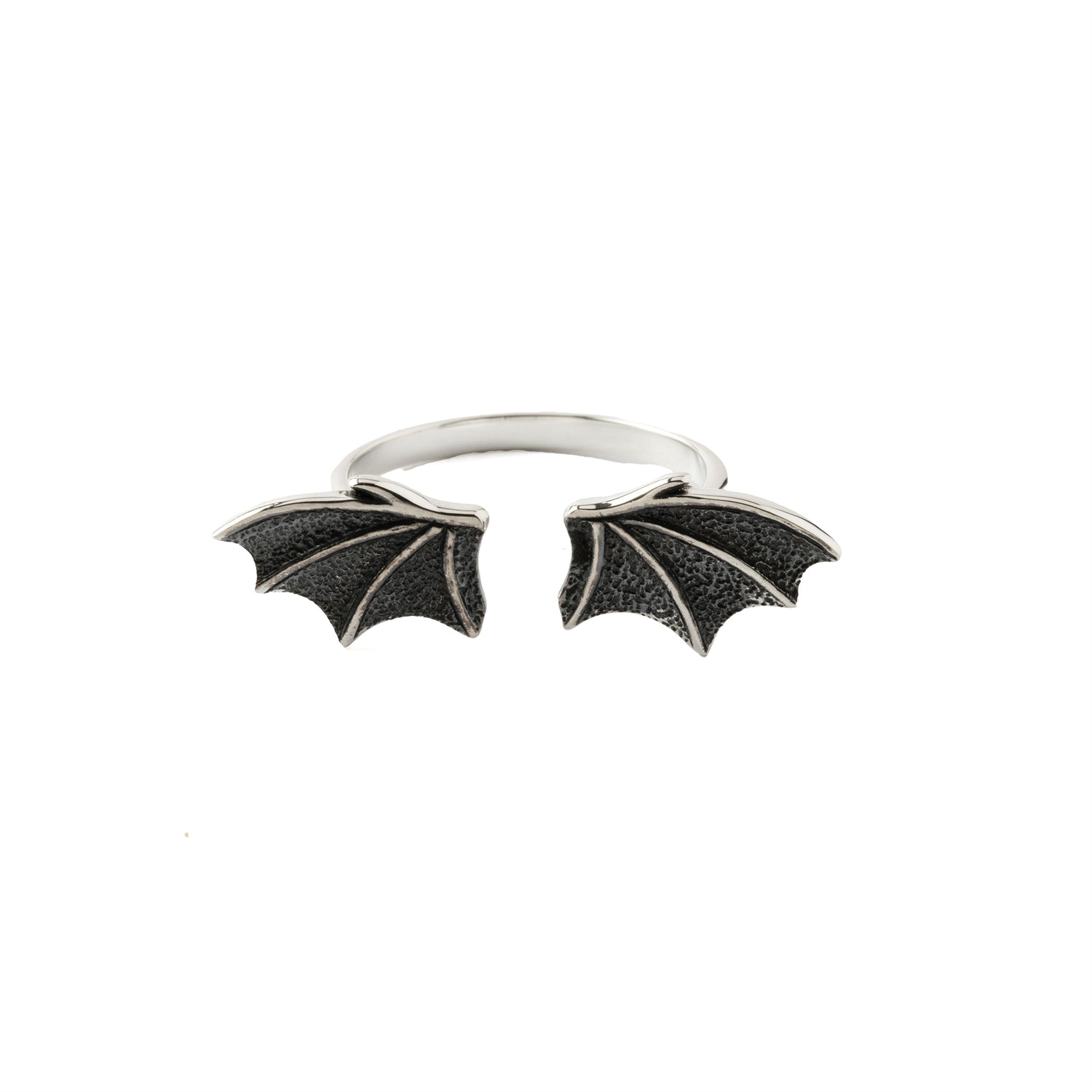 Silver Dragon Wing Ring