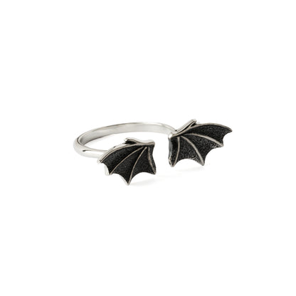 Silver Dragon Wing Ring