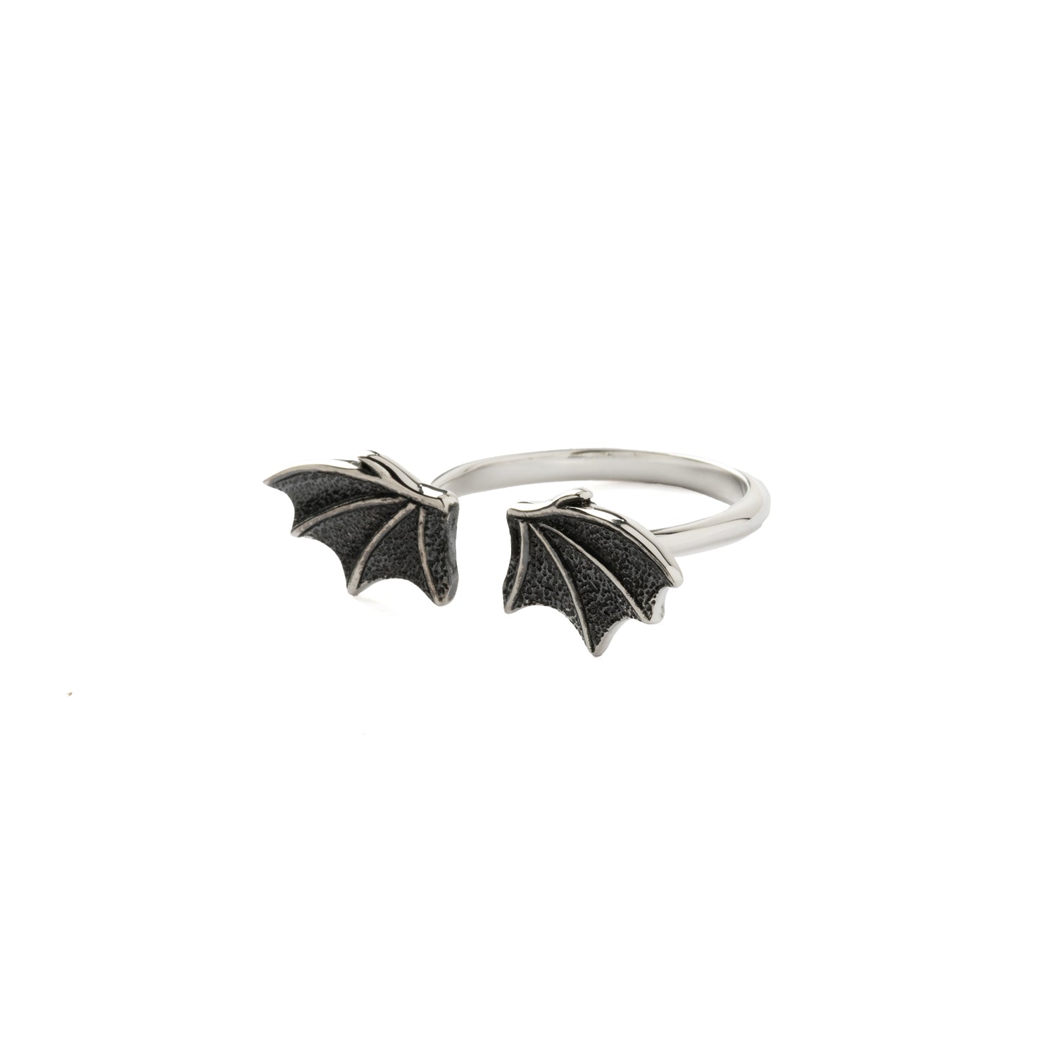 Silver Dragon Wing Ring