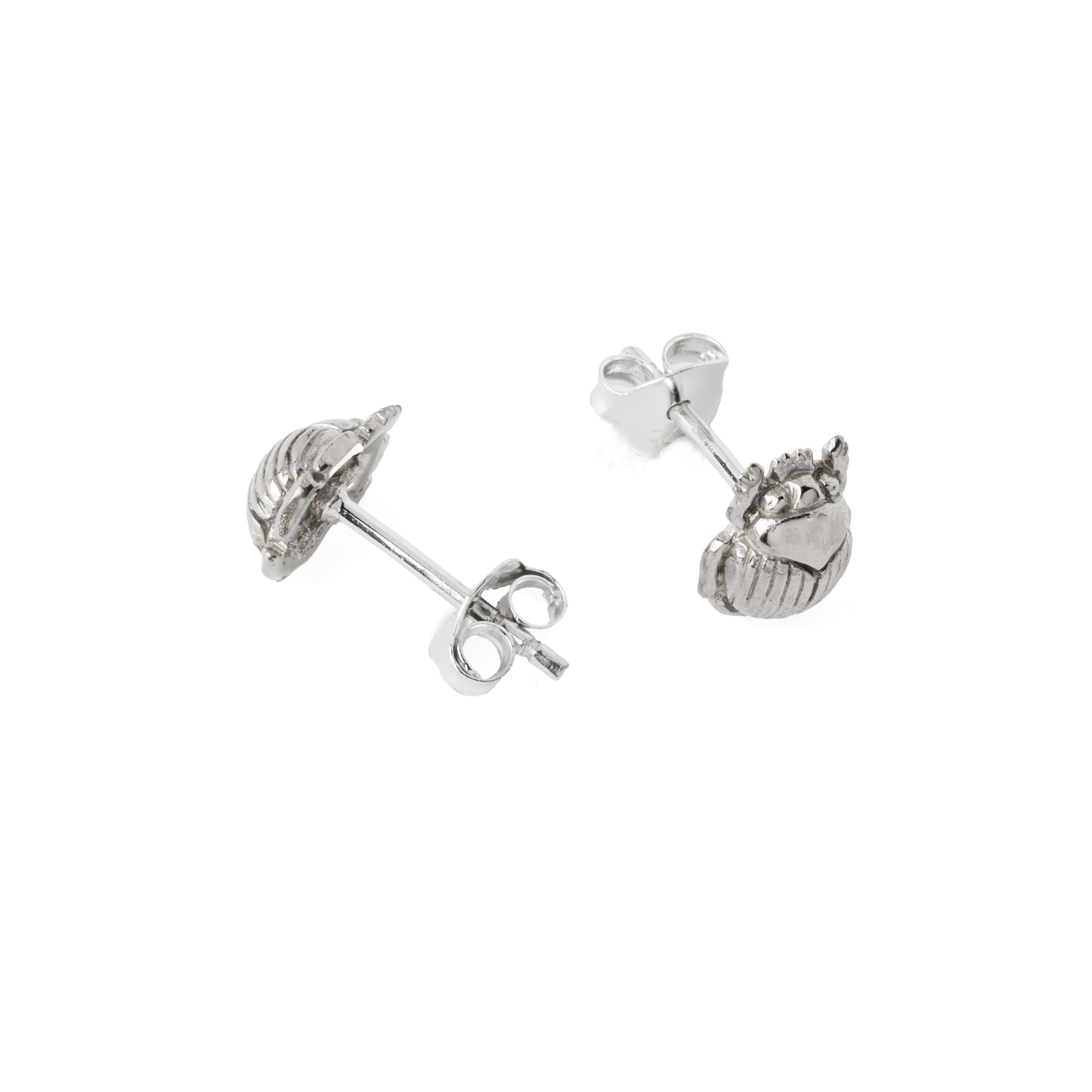 Scarab Stud Earrings