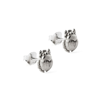 Scarab Stud Earrings