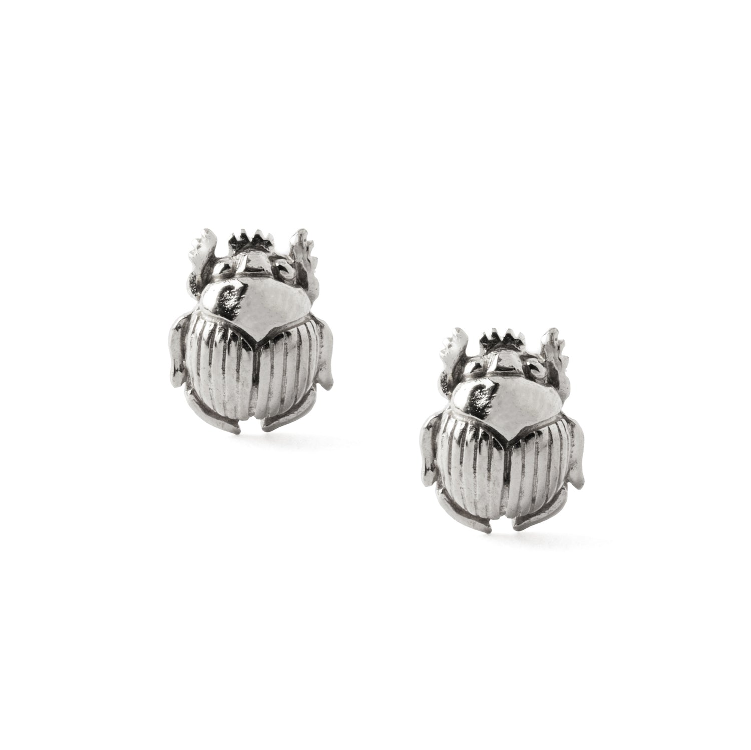 Scarab Stud Earrings