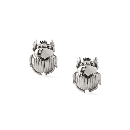 Scarab Stud Earrings