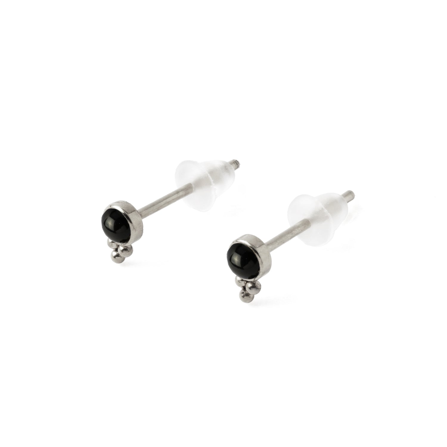 Siti  Ear Studs with Onyx