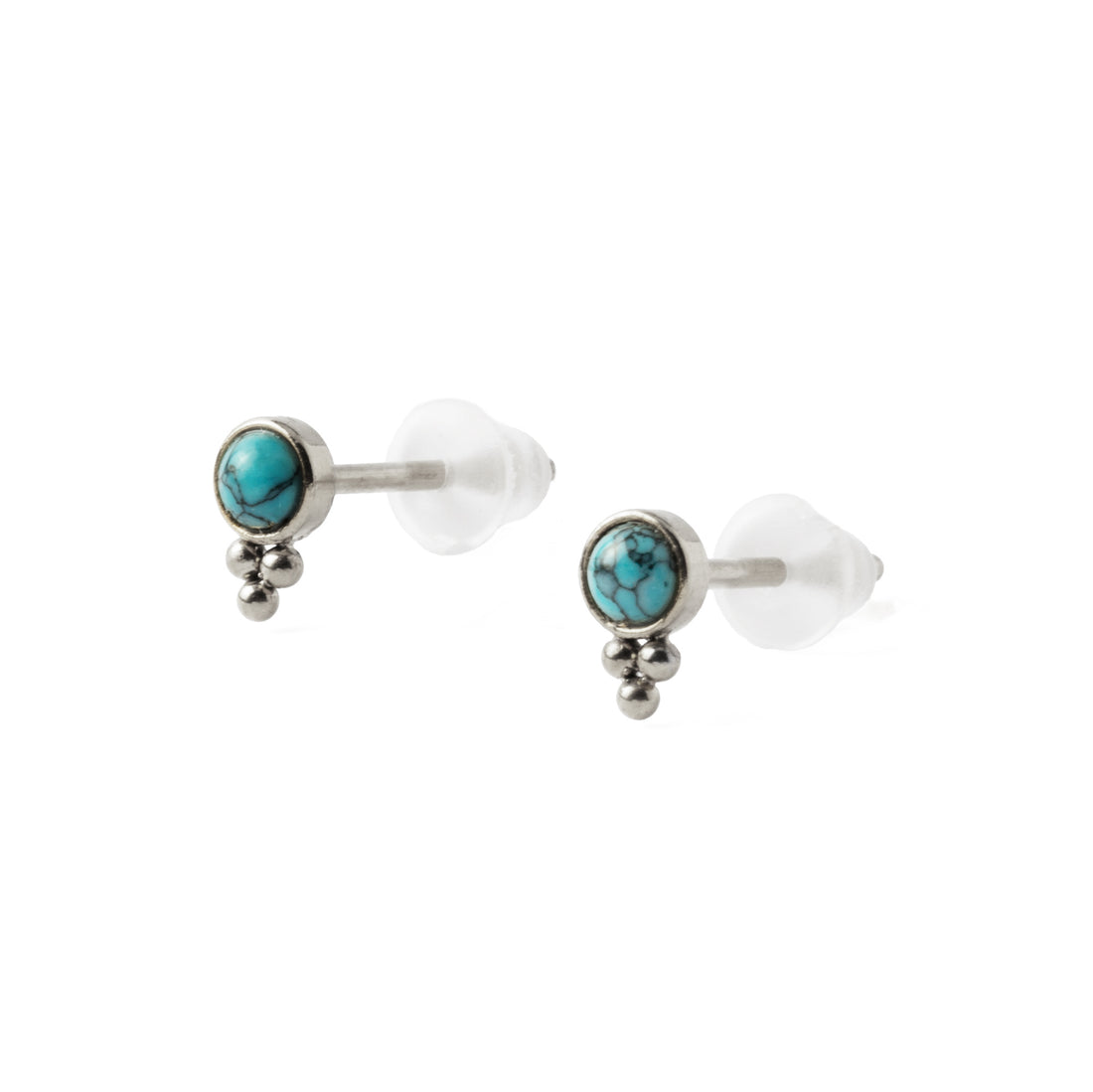 Siti Ear Studs with Turquoise