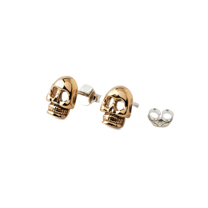 Skull Ear Studs right side view