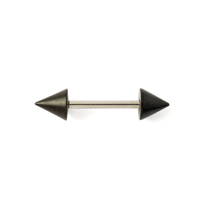Organic Spikes Straight Barbell- Horn variant