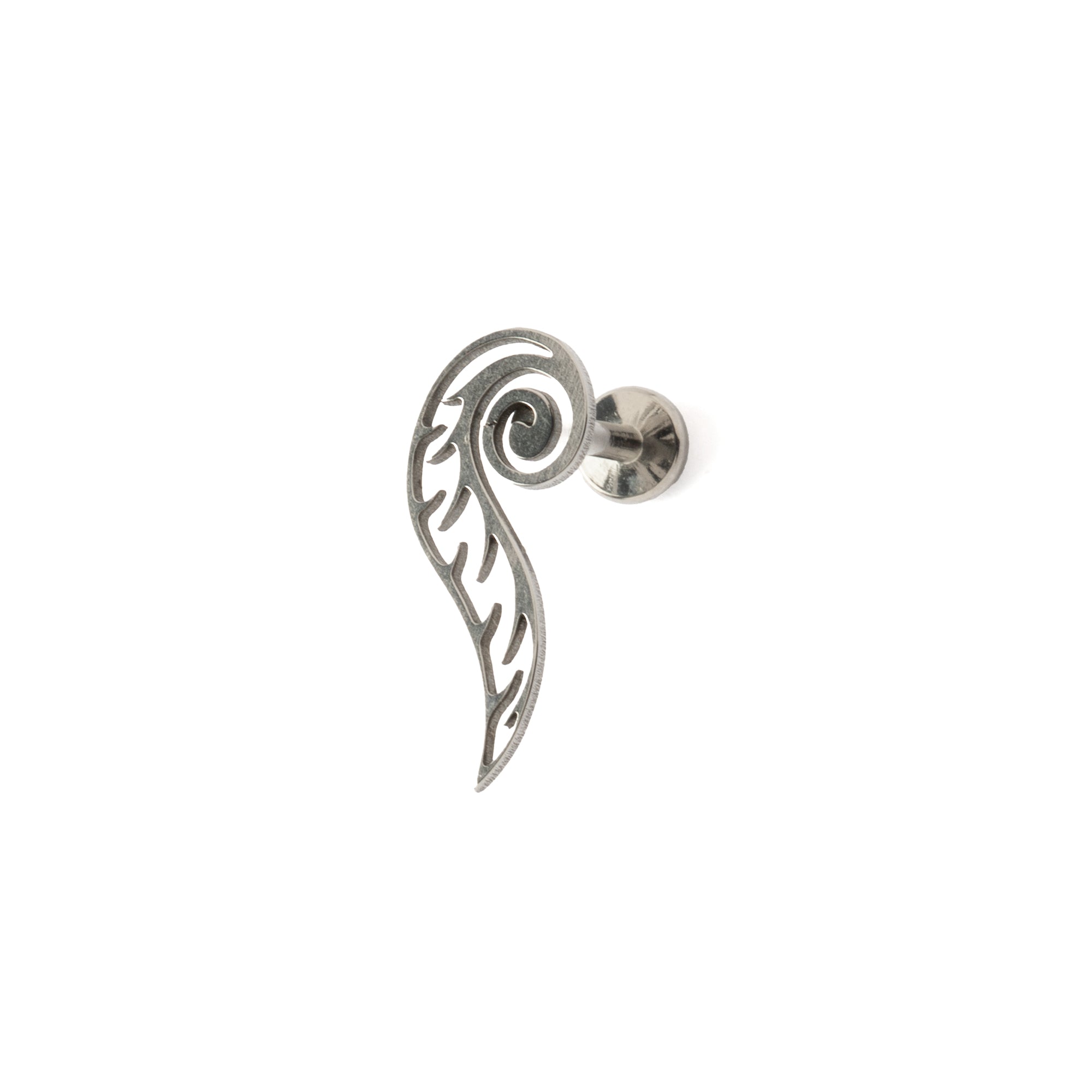 Spiral Wing Labret