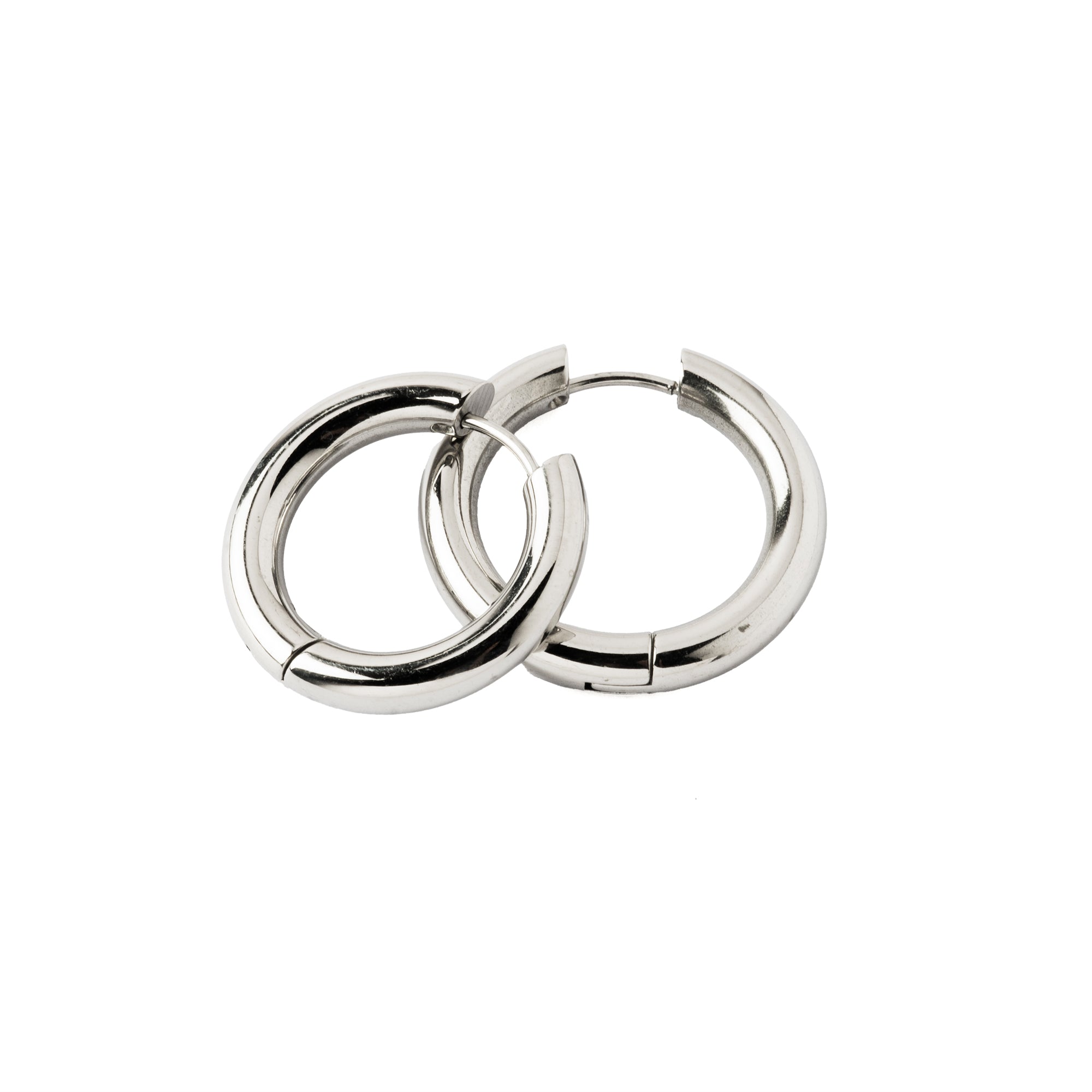 Eclipse Hoops- surgical steel hoop earrings