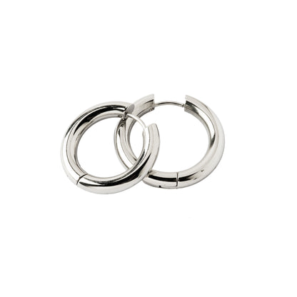 Eclipse Hoops- surgical steel hoop earrings