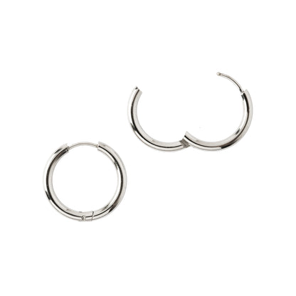 Eclipse Hoops- surgical steel hoop earrings