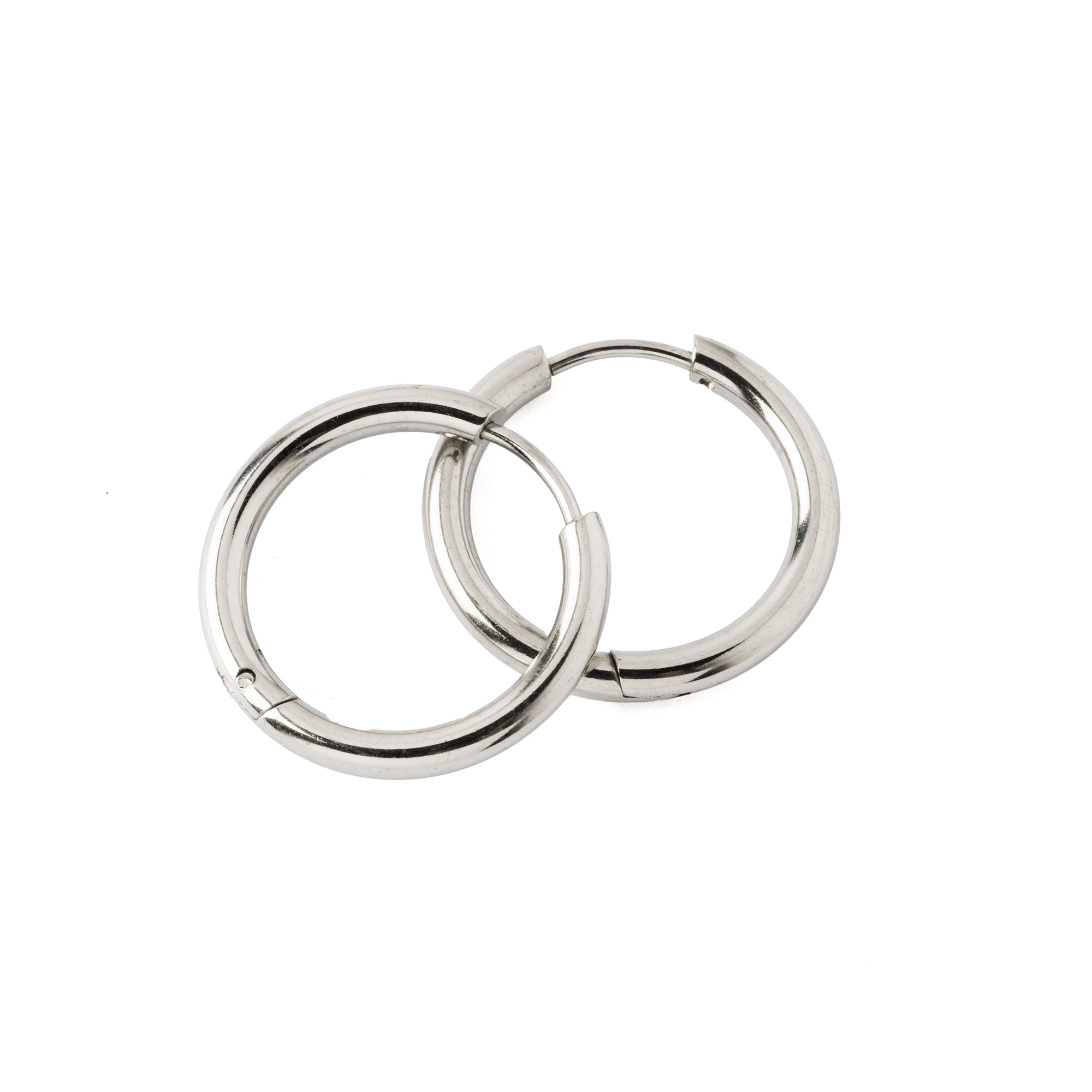 Eclipse Hoops- surgical steel hoop earrings