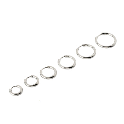Eclipse Hoops- surgical steel hoop earrings