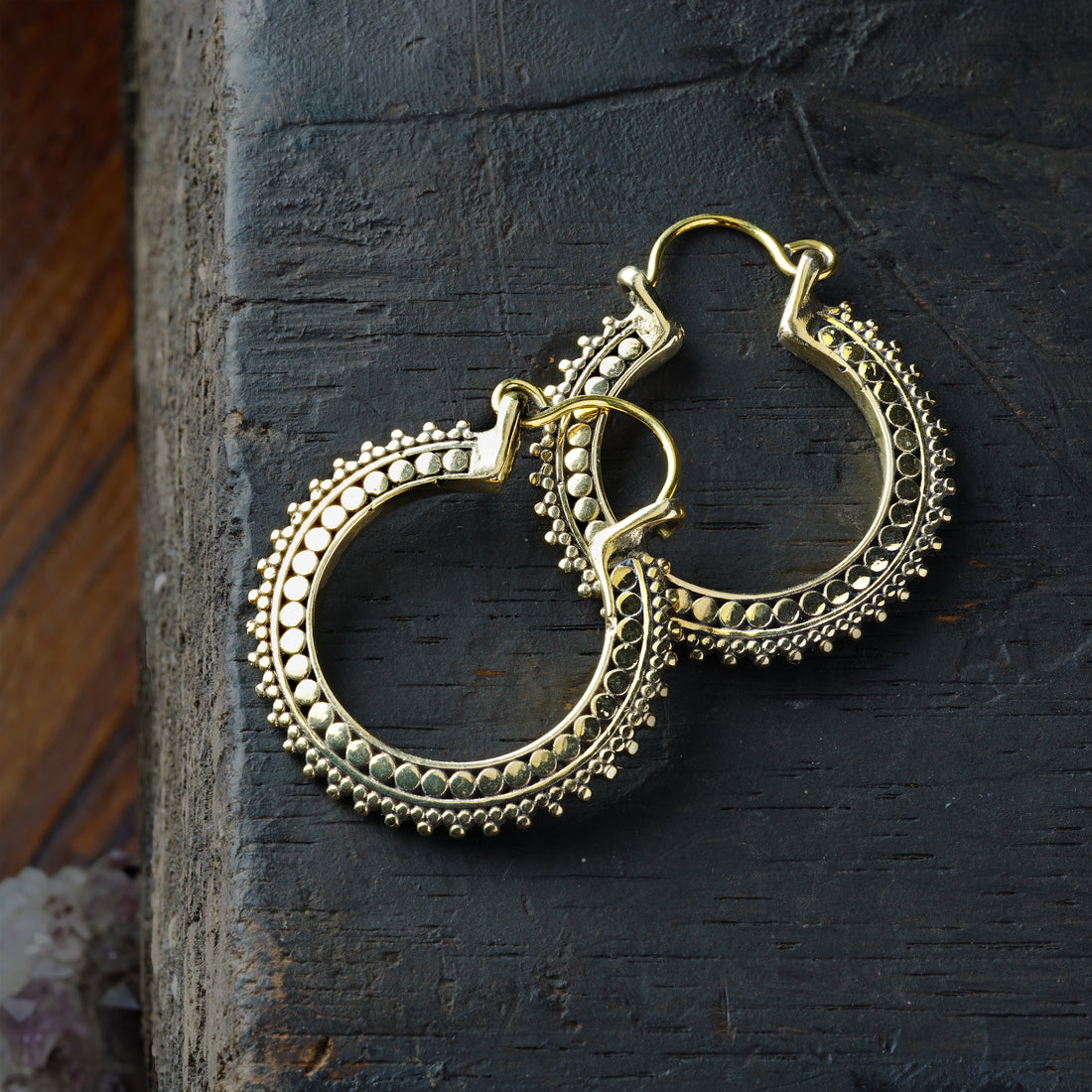 Golden Tara Earrings