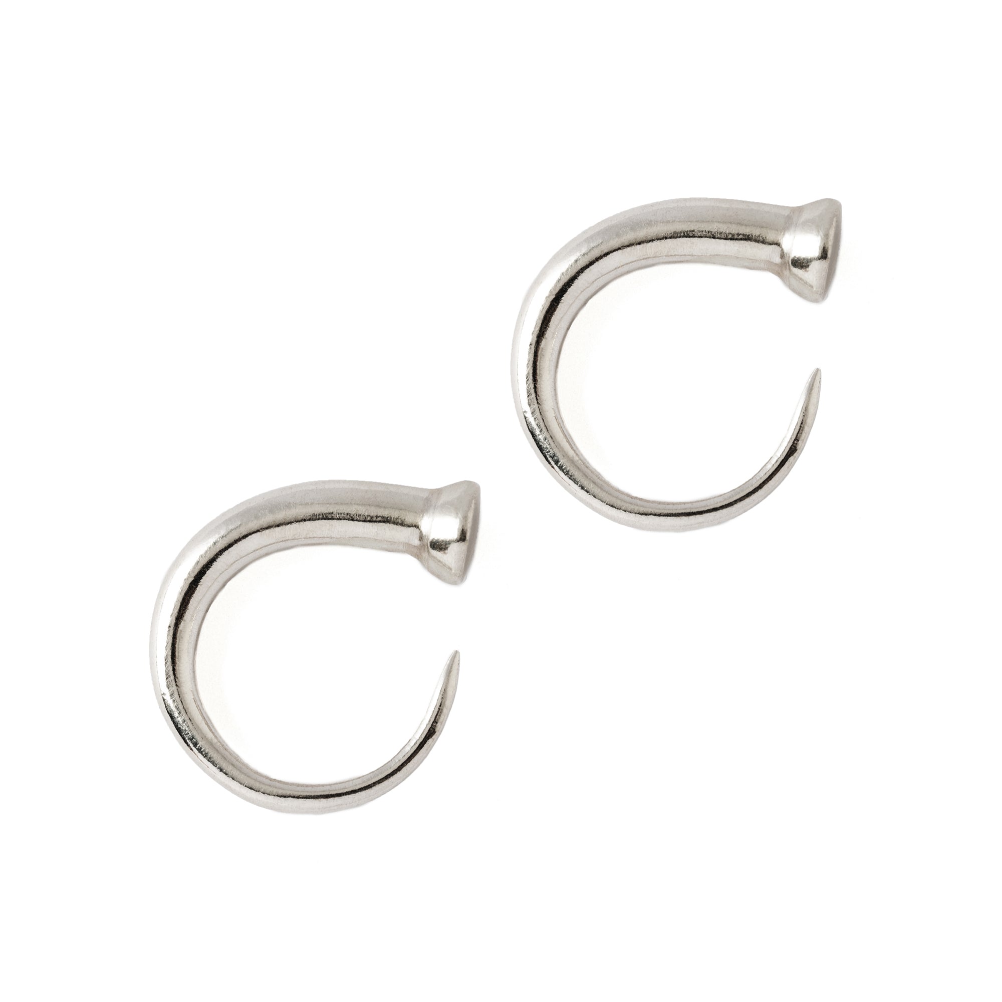 Tawhio Silver Gauge Earrings
