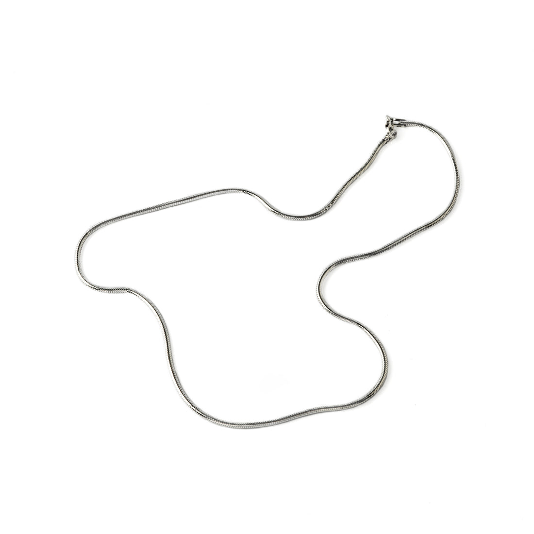 Thin Silver Snake Chain