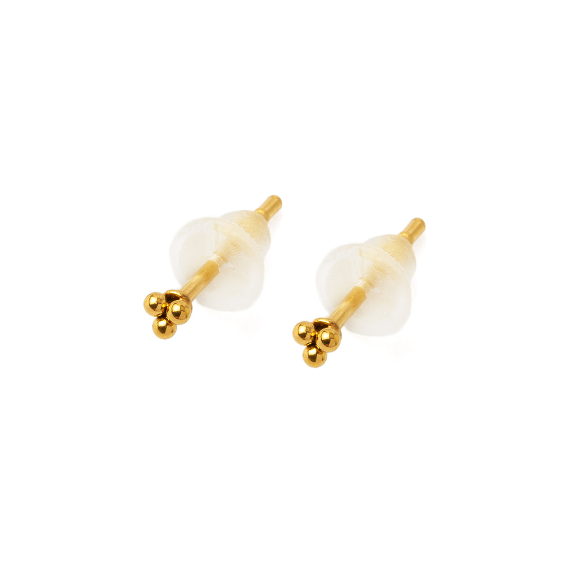 Trinity Golden Ear Studs right side view