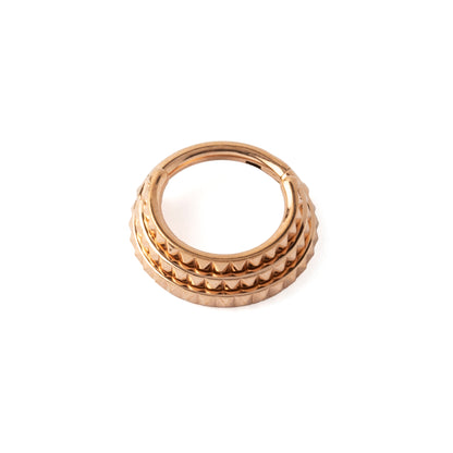 Trio Giza Rose Gold Septum Clicker