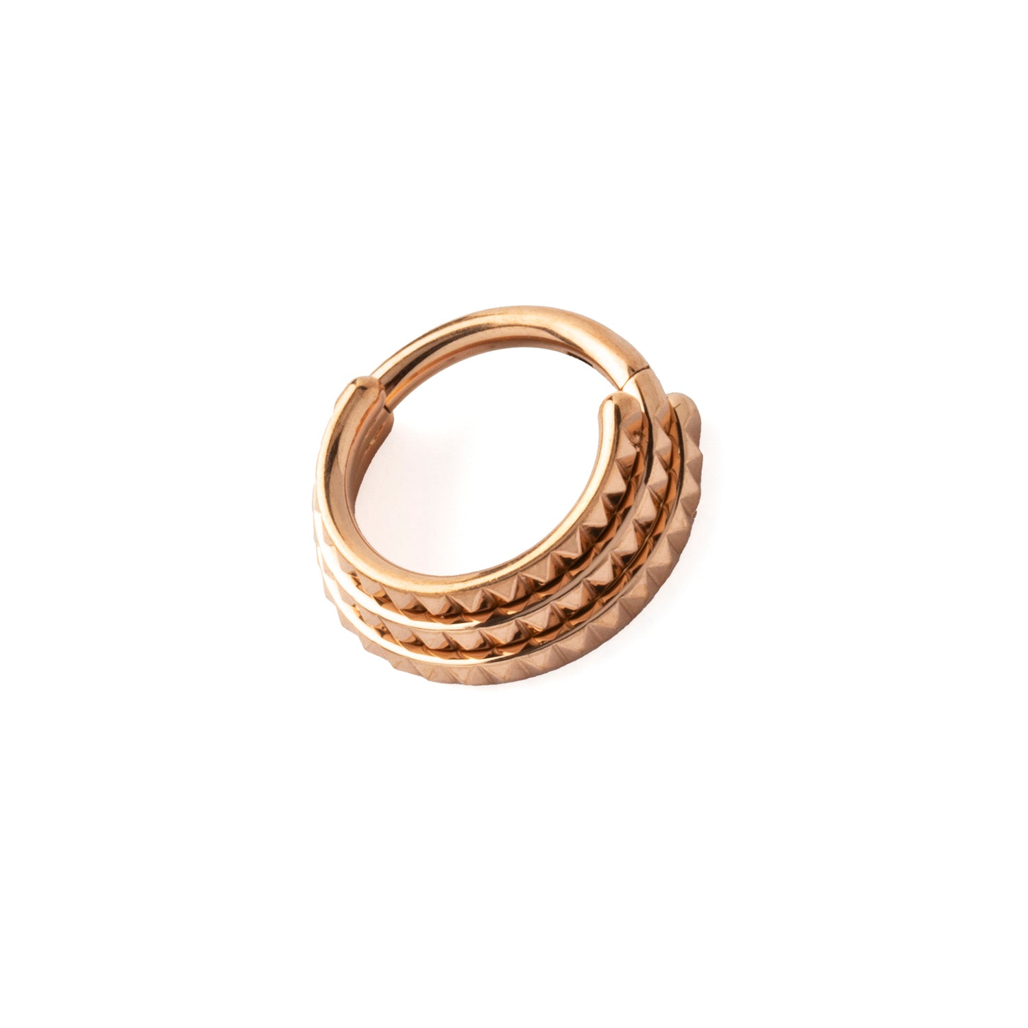 Trio Giza Rose Gold Septum Clicker