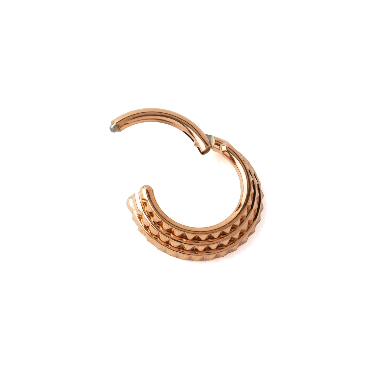 Trio Giza Clicker Septum Or Rose