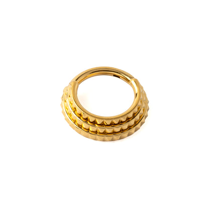 Trio Giza Gold Septum Clicker