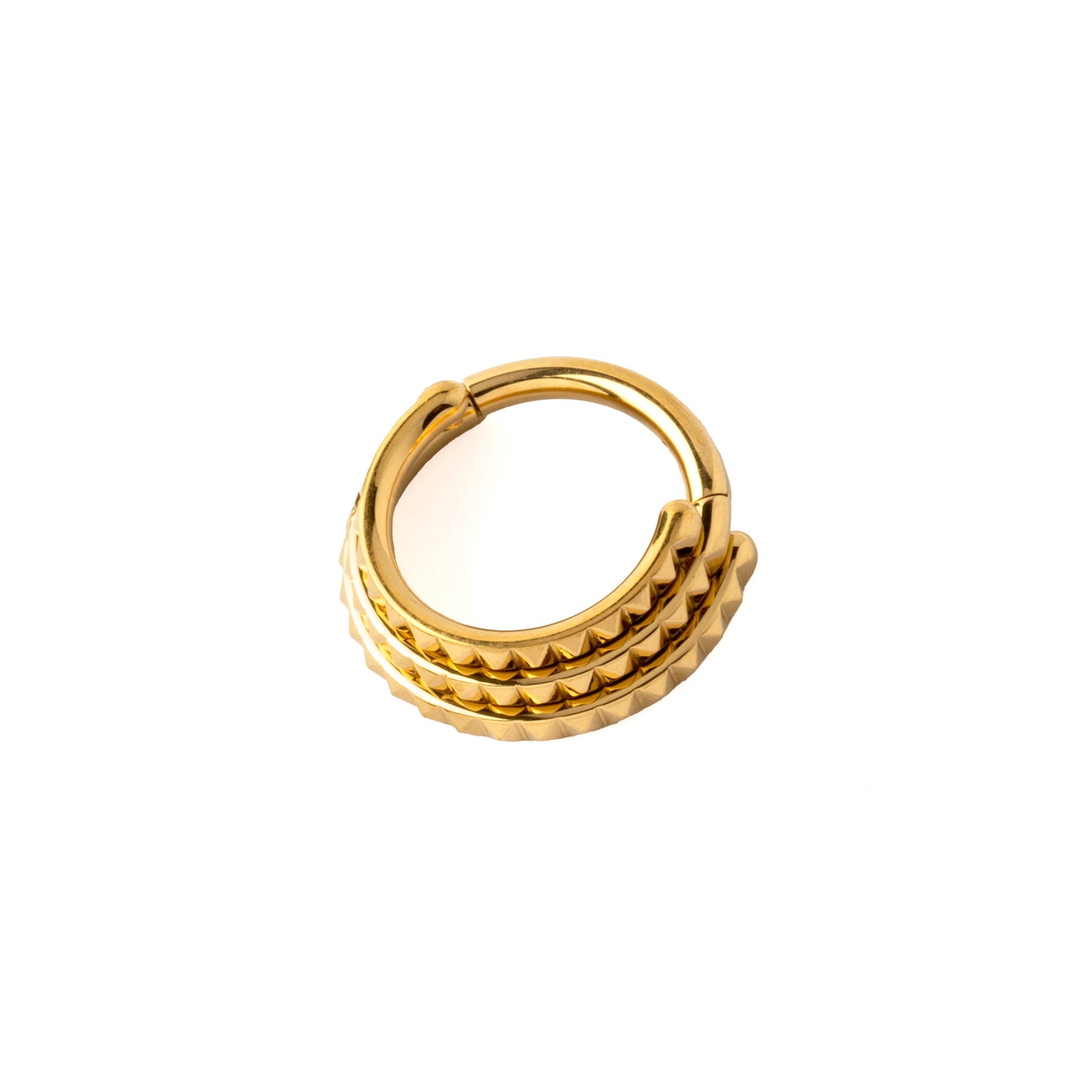 Trio Giza Gold Septum Clicker