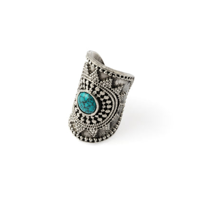 Turquoise Taara Ear Cuff right side view