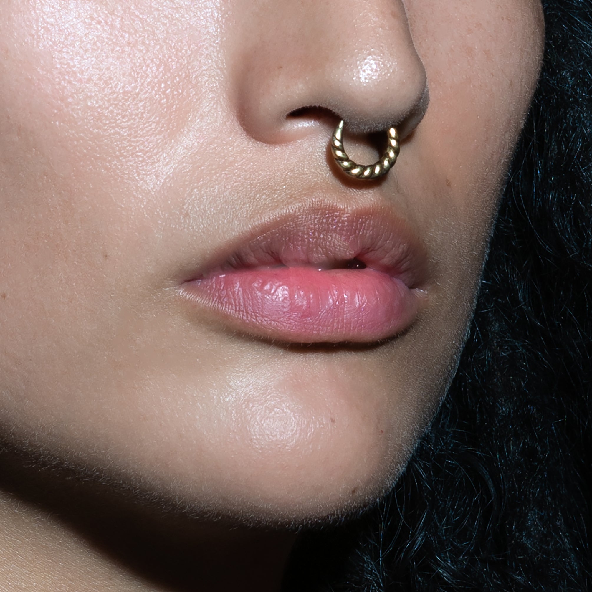 Brass deals septum ring