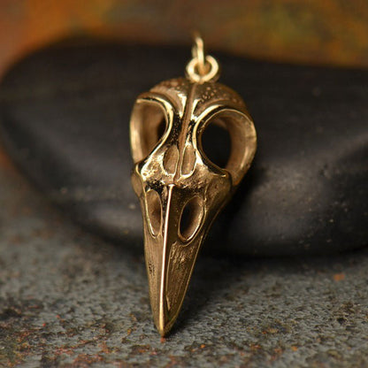 Raven Skull Necklace