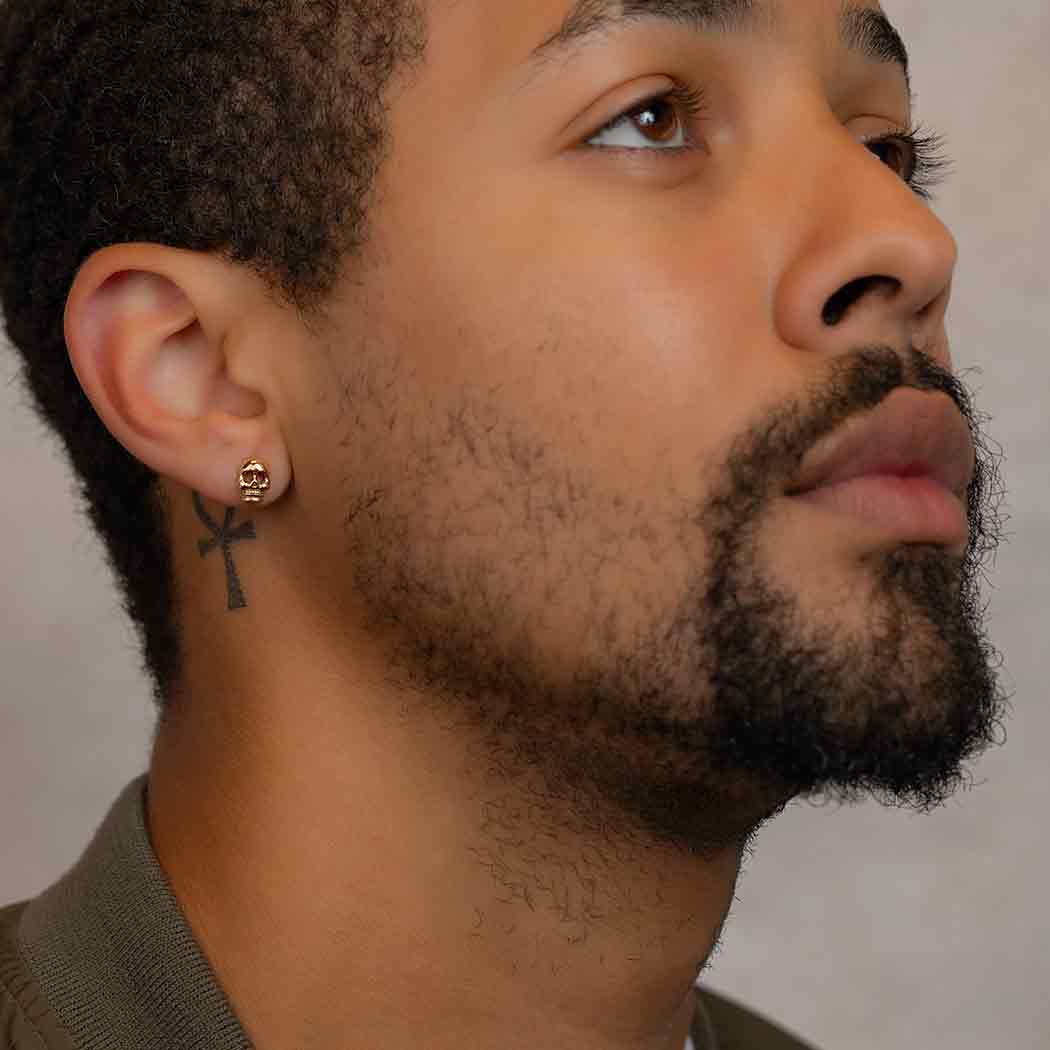 Skull Ear Studs