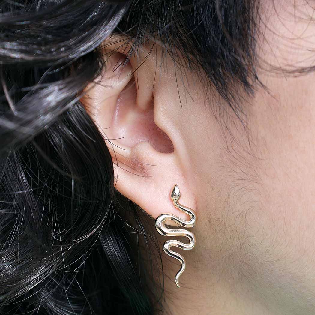 Lamia Snake Earrings
