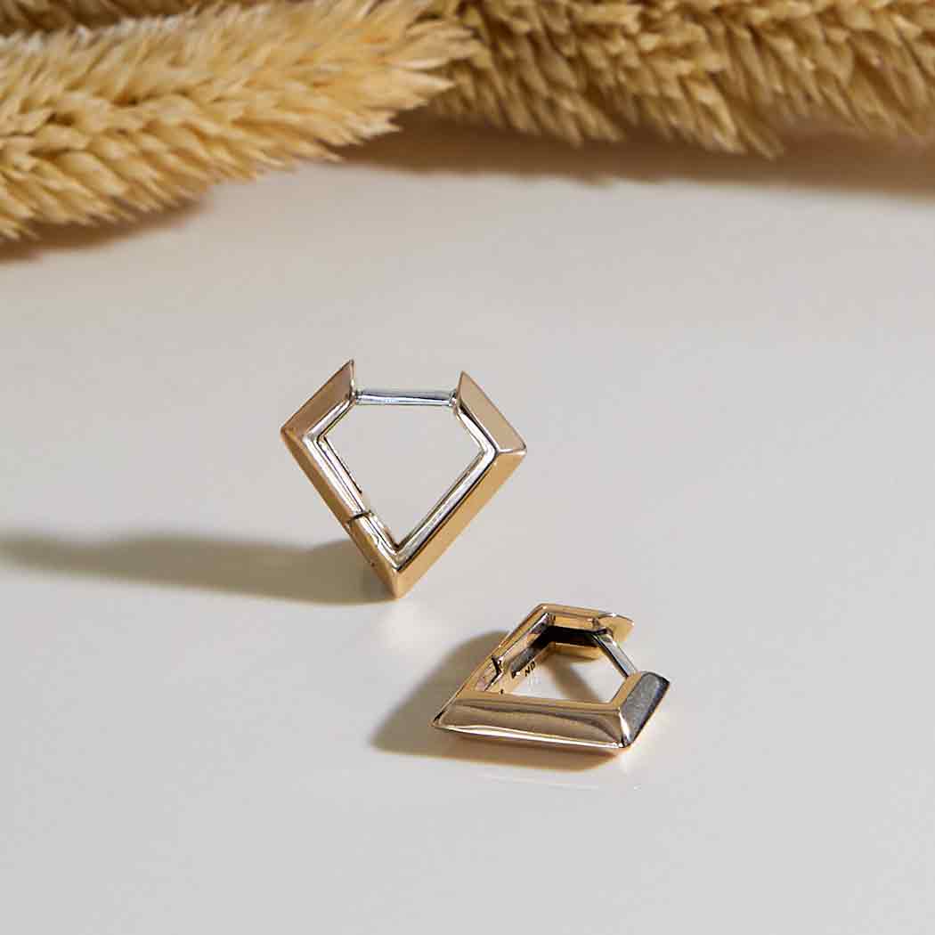 Prism Huggie Hoops
