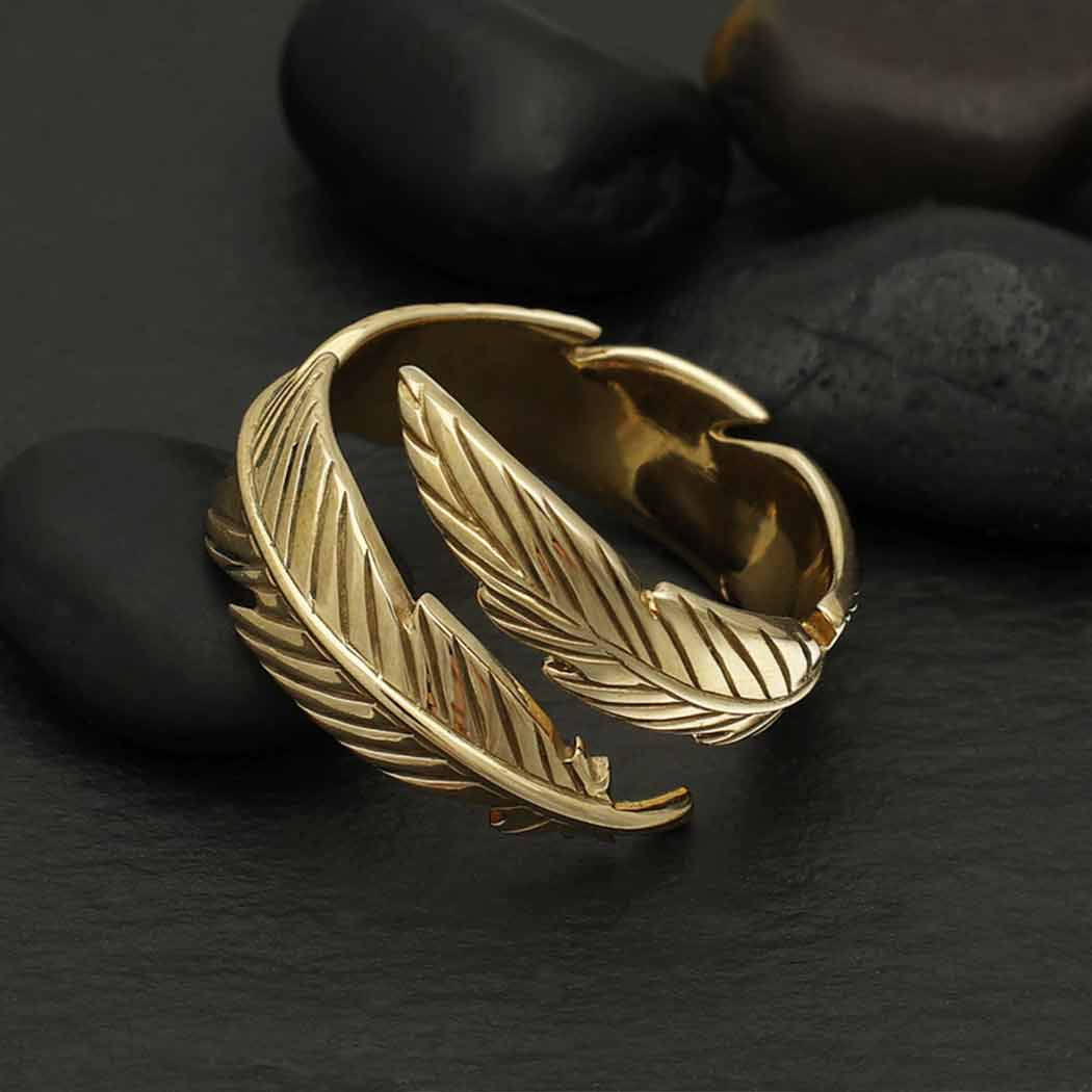 Feather Wrap Ring
