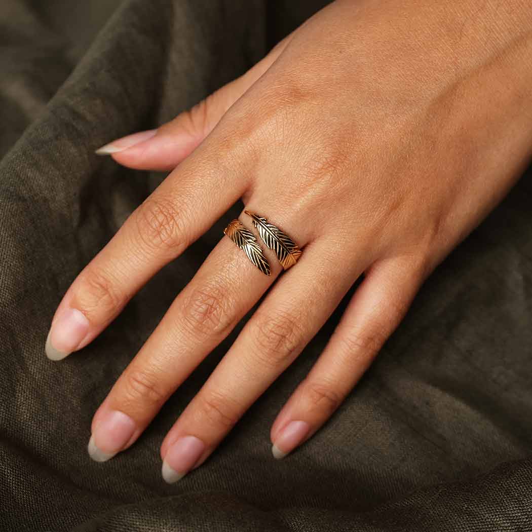Feather Wrap Ring