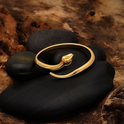 Lamia Snake Wrap Ring