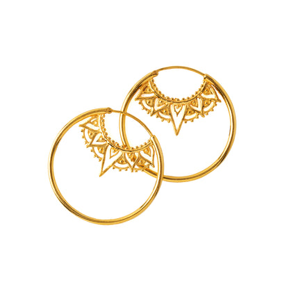 Vinyasa Gold Earrings