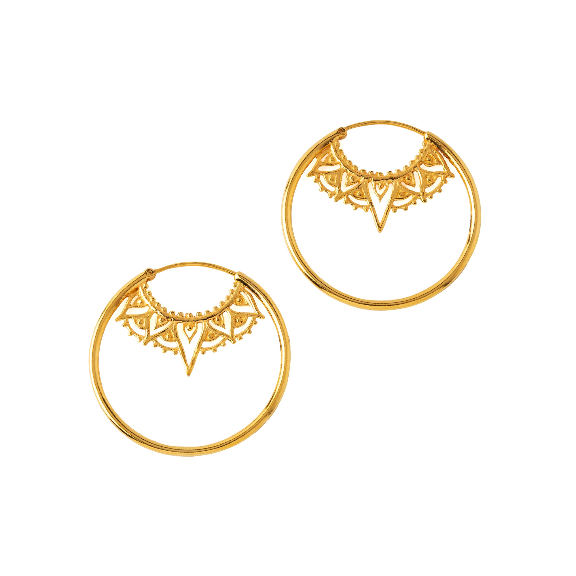 Vinyasa Gold Earrings