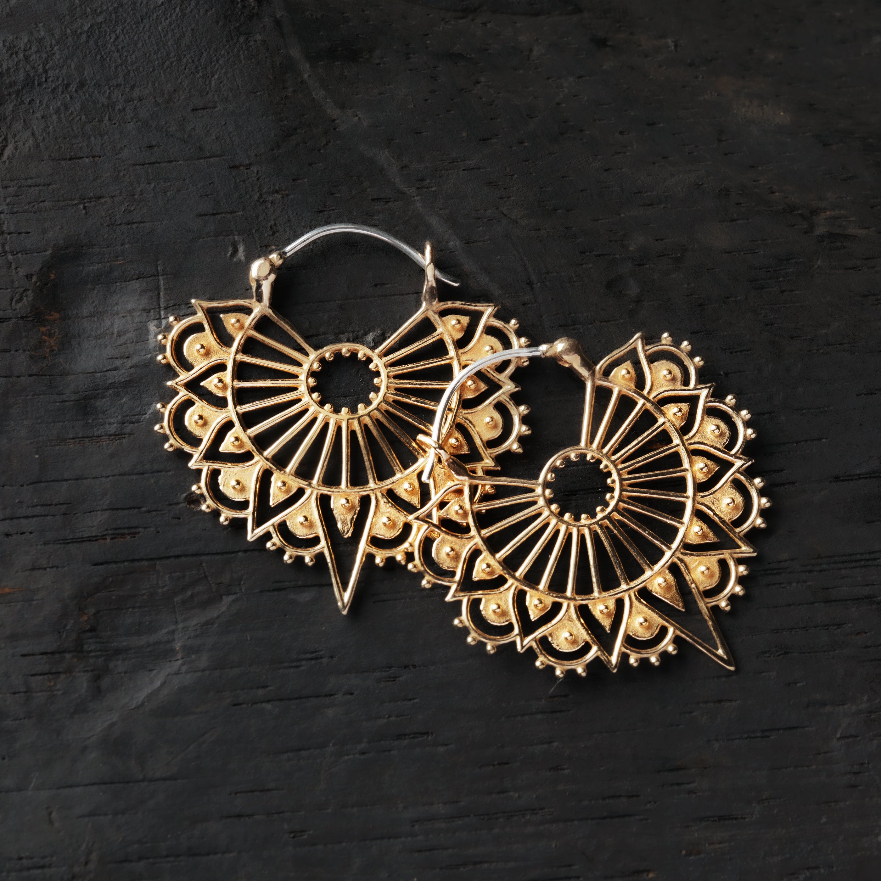 Vinyasa Bronze Earrings