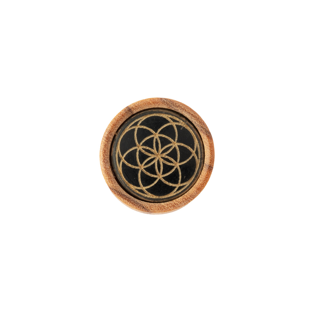 Wood Plug Seed of Life