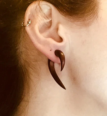 Matau Wood Earrings
